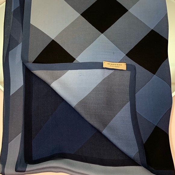Burberry Accessories - Burberry Silk XL Scarf
